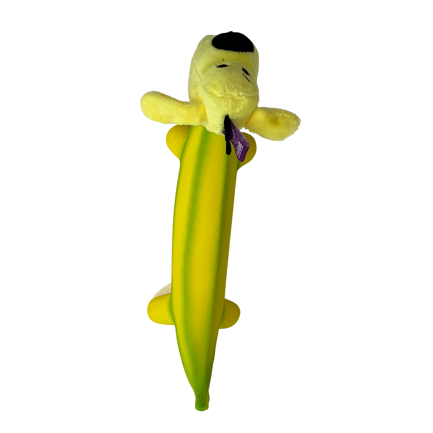 Smiling Dog Loofa Plush Dog Toy